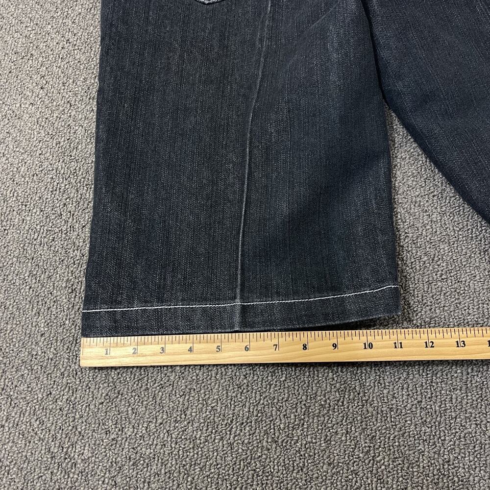 Raw Blue Shorts Mens Size 32 Denim Y2K Hiphop Baggy - Picture 8 of 13